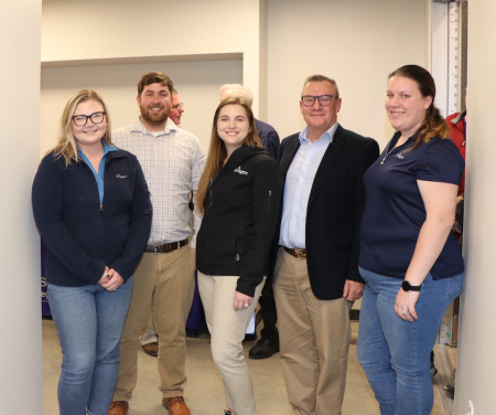 Aviagen delegation at the Poultry Science Lab