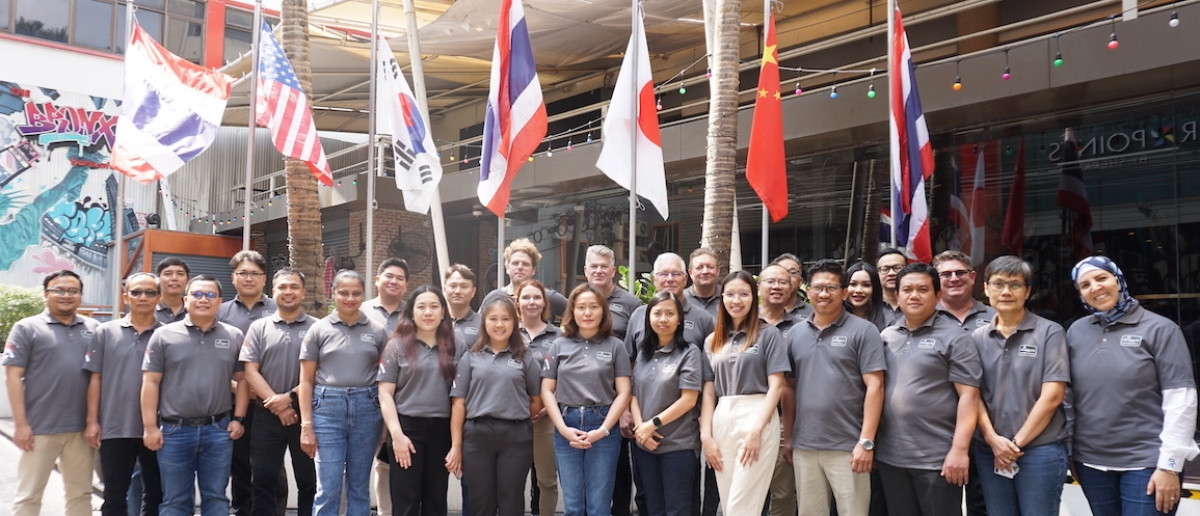 Group attending the Master's Series in Thailand