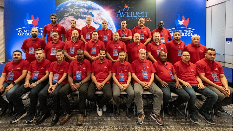 Group photo of the participants at the Aviagen TMEA GP School